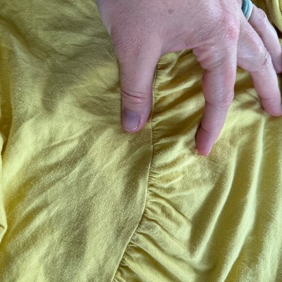 Old Navy Yellow Tiered Sleeveless Dress - Size 3T - Picture 4 of 4